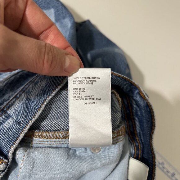 BDG Urban Outfitters Square Bow Fit Jeans Women’s Size 32 - Picture 10 of 14